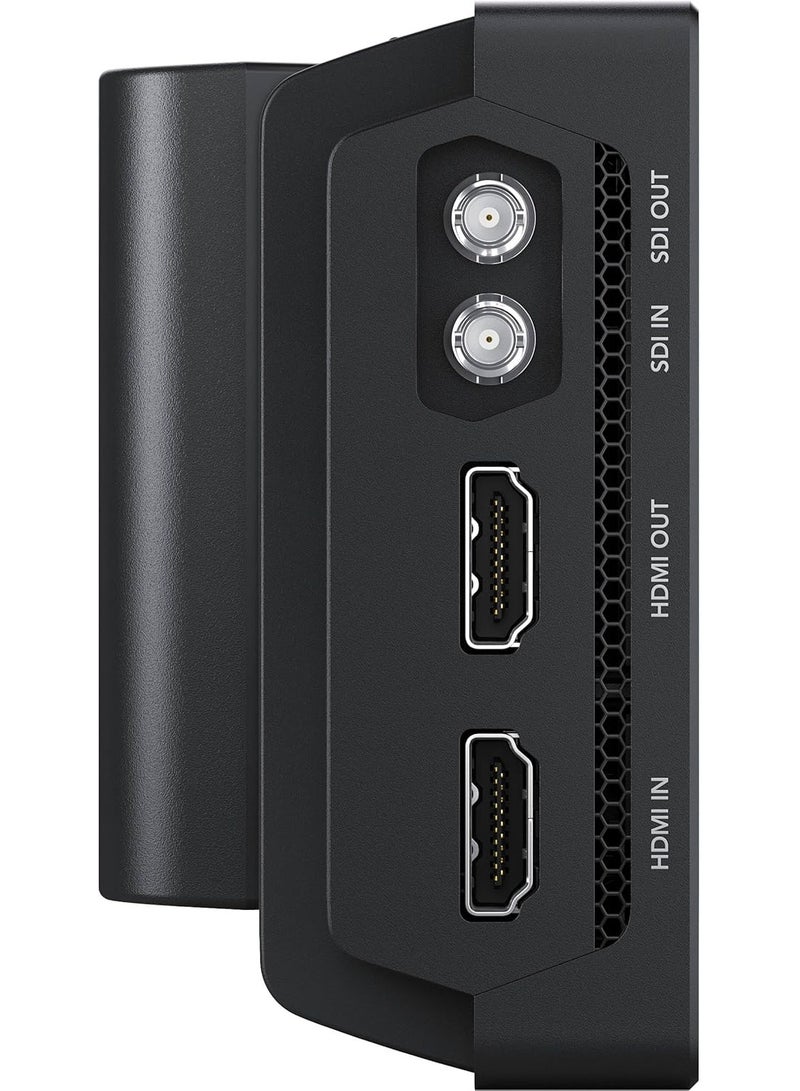 Blackmagic Design Video Assist 5" 12G HDR Monitor Recorder – 2500 Nit HDR Touchscreen, 12G-SDI & HDMI 2.0, DCI/UHD 4K 10-Bit ProRes & DNxHD, 3D LUT Support, Waveform Vectorscope, Dual L-Series Battery, USB-C Recording - Image 5
